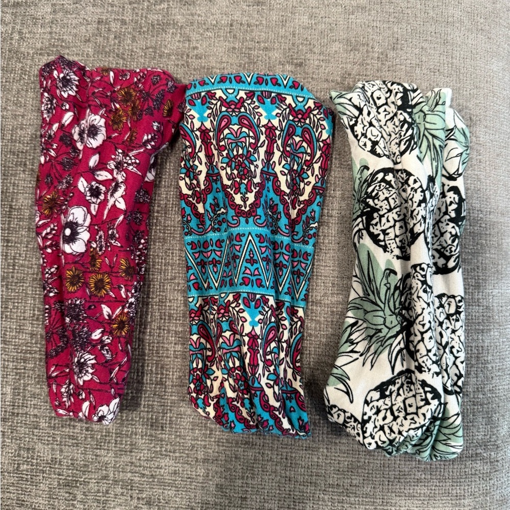 Floral and Patterned boho style headbands